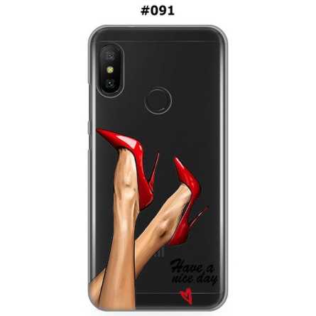 Silikonska Maskica za Mi A2 Lite / Redmi 6 Pro  - Šareni motivi 93840