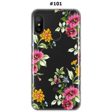 Silikonska Maskica za Mi A2 Lite / Redmi 6 Pro  - Šareni motivi 93850