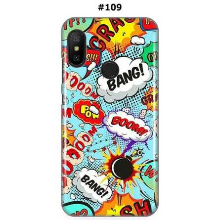 Silikonska Maskica za Mi A2 Lite / Redmi 6 Pro  - Šareni motivi 93858