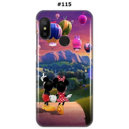 Silikonska Maskica za Mi A2 Lite / Redmi 6 Pro  - Šareni motivi 93864