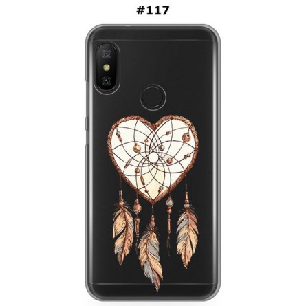 Silikonska Maskica za Mi A2 Lite / Redmi 6 Pro  - Šareni motivi 93866