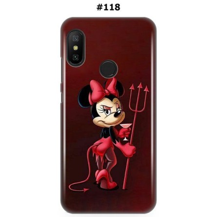 Silikonska Maskica za Mi A2 Lite / Redmi 6 Pro  - Šareni motivi 93867