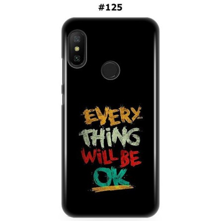 Silikonska Maskica za Mi A2 Lite / Redmi 6 Pro  - Šareni motivi 93874