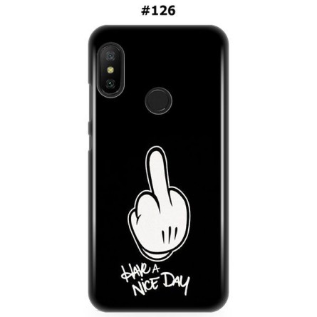Silikonska Maskica za Mi A2 Lite / Redmi 6 Pro  - Šareni motivi 93875