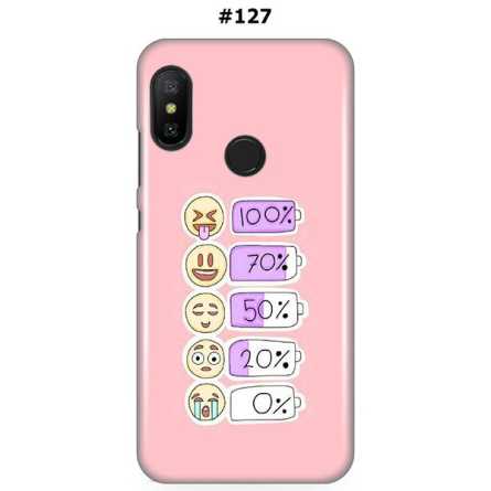 Silikonska Maskica za Mi A2 Lite / Redmi 6 Pro  - Šareni motivi 93876