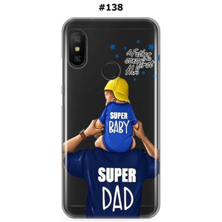 Silikonska Maskica za Mi A2 Lite / Redmi 6 Pro  - Šareni motivi 93887