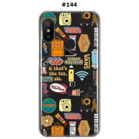 Silikonska Maskica za Mi A2 Lite / Redmi 6 Pro  - Šareni motivi 93893