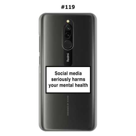 Silikonska Maskica za Redmi 8  - Šareni motivi 138802