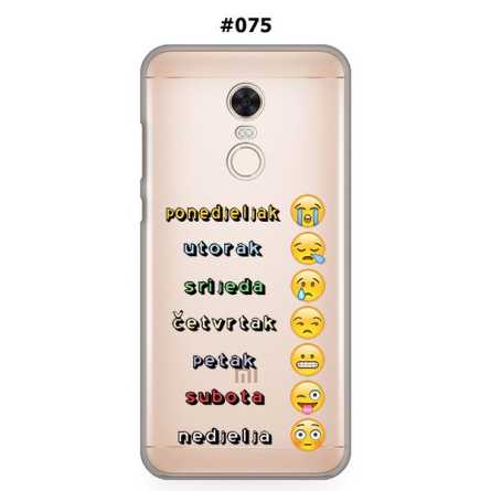 Silikonska Maskica za Redmi 5 Plus  - Šareni motivi 94525