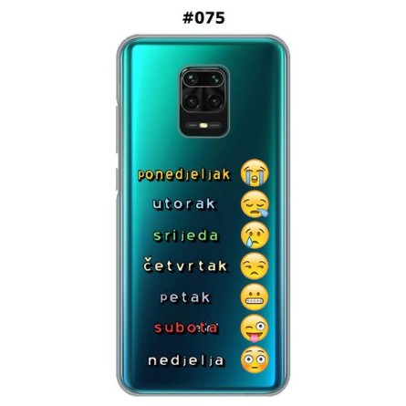 Silikonska Maskica za Redmi Note 9 Pro / Note 9s / Note 9 Pro Max - Šareni motivi 104245