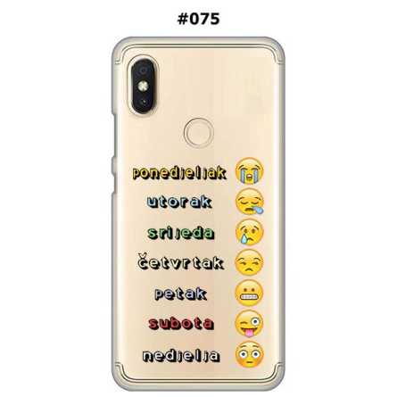 Silikonska Maskica za Redmi S2  - Šareni motivi 95575