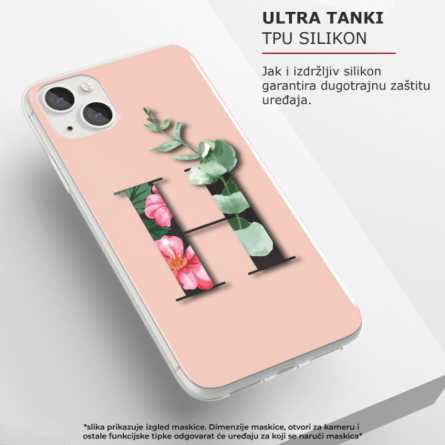 Silikonska maskica s monogramom H - MONO12 180754