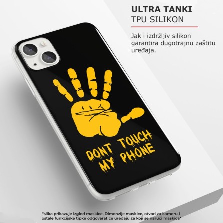 Silikonska Maskica - "Don't touch my phone" - HM31 144706