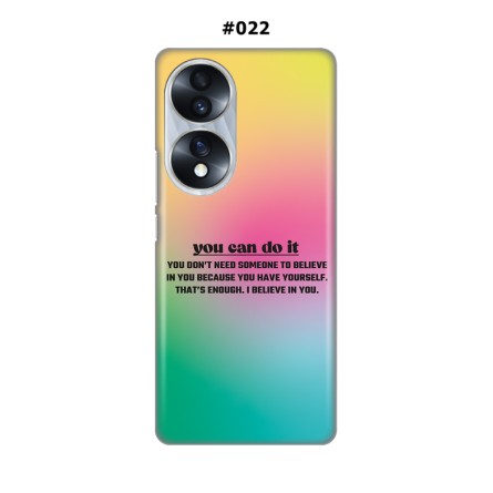 Silikonska Maskica za Honor 70 (5G) / Honor 60  - Šareni motivi 217896