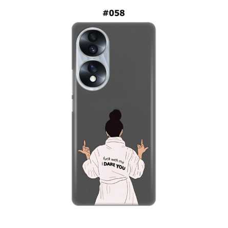 Silikonska Maskica za Honor 70 (5G) / Honor 60  - Šareni motivi 217932