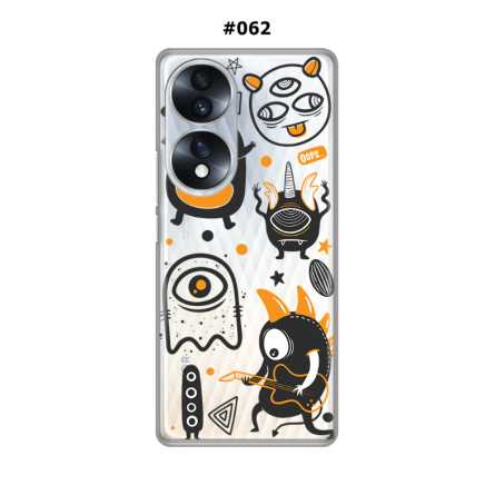 Silikonska Maskica za Honor 70 (5G) / Honor 60  - Šareni motivi 217936