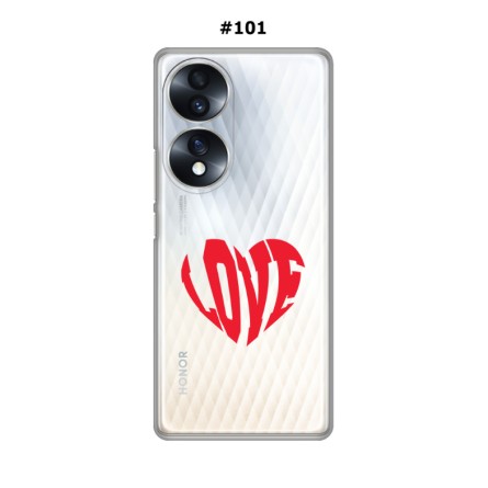 Silikonska Maskica za Honor 70 (5G) / Honor 60  - Šareni motivi 217975