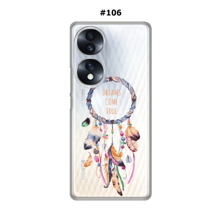 Silikonska Maskica za Honor 70 (5G) / Honor 60  - Šareni motivi 217980
