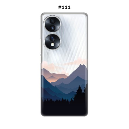 Silikonska Maskica za Honor 70 (5G) / Honor 60  - Šareni motivi 217985