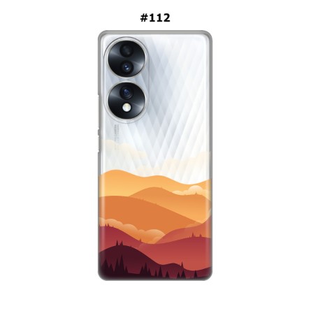 Silikonska Maskica za Honor 70 (5G) / Honor 60  - Šareni motivi 217986