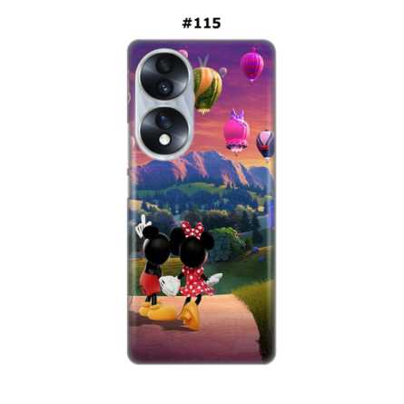 Silikonska Maskica za Honor 70 (5G) / Honor 60  - Šareni motivi 217989