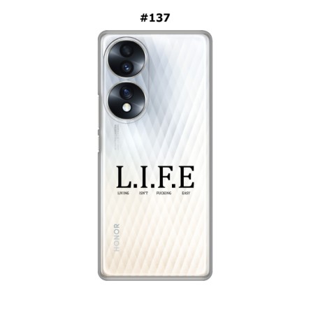 Silikonska Maskica za Honor 70 (5G) / Honor 60  - Šareni motivi 218011
