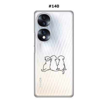 Silikonska Maskica za Honor 70 (5G) / Honor 60  - Šareni motivi 218014