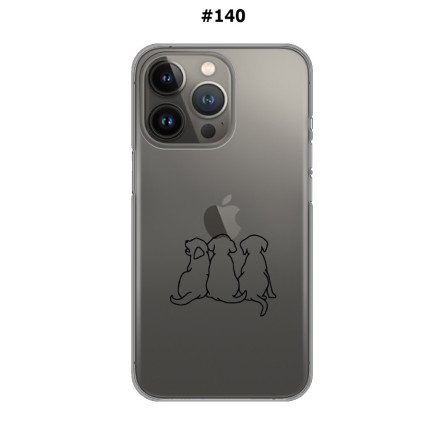 Silikonska Maskica za iPhone 13 Pro  - Šareni motivi 208962