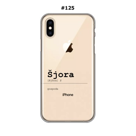 Silikonska Maskica za iPhone X/XS - Šareni motivi 211354