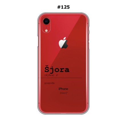 Silikonska Maskica za iPhone XR - Šareni motivi 211078