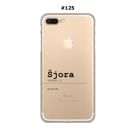 Silikonska Maskica za iPhone 7 Plus/8 Plus - Šareni motivi 211596