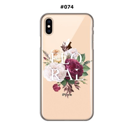 Silikonska Maskica za iPhone XS Max - Šareni motivi 210851