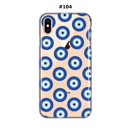 Silikonska Maskica za iPhone XS Max - Šareni motivi 210881