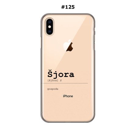 Silikonska Maskica za iPhone XS Max - Šareni motivi 210902