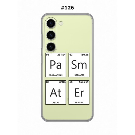 Silikonska Maskica za Galaxy S23 - Šareni motivi         218617