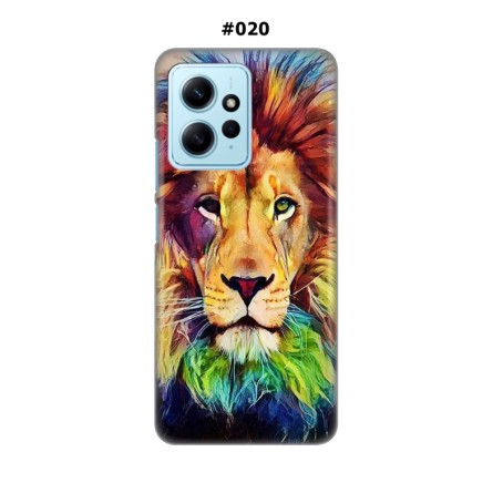 Silikonska Maskica za Xiaomi Redmi Note 12 (4G)  - Šareni motivi 215202