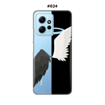 Silikonska Maskica za Xiaomi Redmi Note 12 (4G)  - Šareni motivi 215206