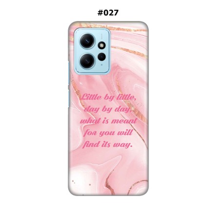 Silikonska Maskica za Xiaomi Redmi Note 12 (4G)  - Šareni motivi 215209