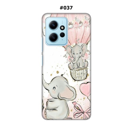 Silikonska Maskica za Xiaomi Redmi Note 12 (4G)  - Šareni motivi 215219