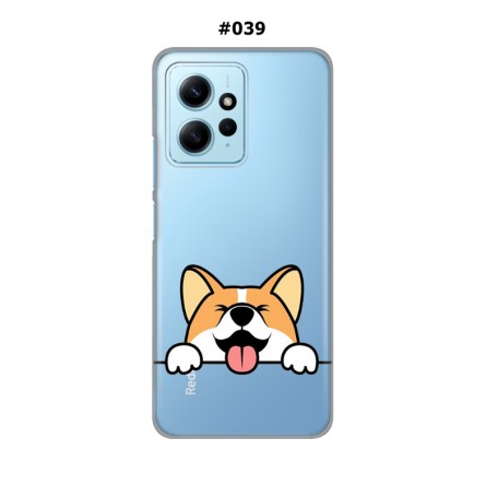 Silikonska Maskica za Xiaomi Redmi Note 12 (4G)  - Šareni motivi 215221