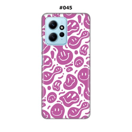 Silikonska Maskica za Xiaomi Redmi Note 12 (4G)  - Šareni motivi 215227