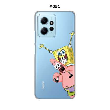Silikonska Maskica za Xiaomi Redmi Note 12 (4G)  - Šareni motivi 215233
