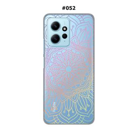 Silikonska Maskica za Xiaomi Redmi Note 12 (4G)  - Šareni motivi 215234