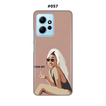 Silikonska Maskica za Xiaomi Redmi Note 12 (4G)  - Šareni motivi 215239