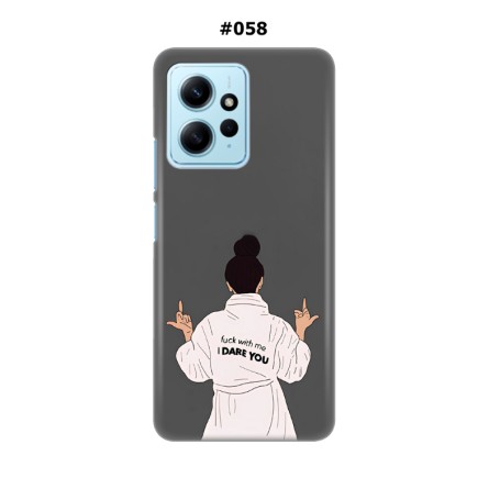 Silikonska Maskica za Xiaomi Redmi Note 12 (4G)  - Šareni motivi 215240