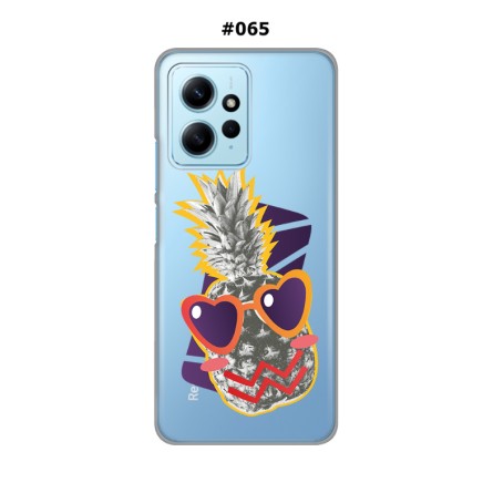 Silikonska Maskica za Xiaomi Redmi Note 12 (4G)  - Šareni motivi 215247