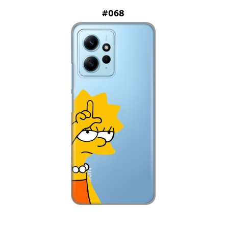 Silikonska Maskica za Xiaomi Redmi Note 12 (4G)  - Šareni motivi 215250