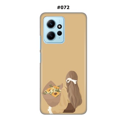 Silikonska Maskica za Xiaomi Redmi Note 12 (4G)  - Šareni motivi 215254
