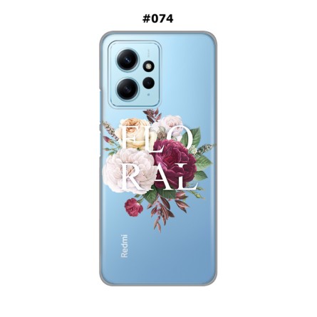 Silikonska Maskica za Xiaomi Redmi Note 12 (4G)  - Šareni motivi 215256