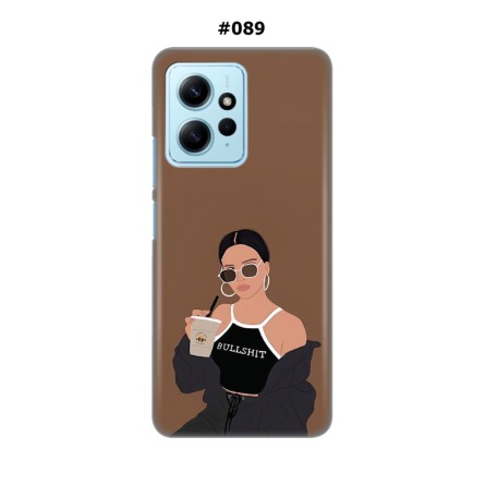 Silikonska Maskica za Xiaomi Redmi Note 12 (4G)  - Šareni motivi 215271